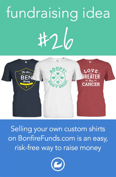 shirt fundraiser